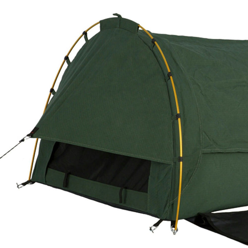 Oztrail Flinders Discovery Double Swag Dome Outdoor Camping/Hiking Tent Green