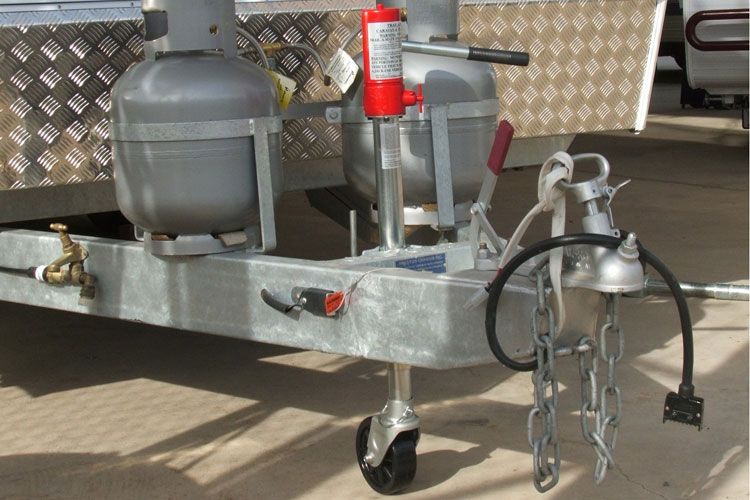 Trail-A-Mate Hydraulic Jockey Wheel Jack 1000kg 1ton