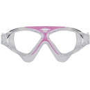 Mirage Lethal Junior Pink Full Size Kids Swimming Goggles with Ear Plugs