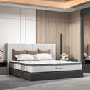 Dreamz Spring Mattress Bed Pocket Tight Top Foam Medium Firm King Size 25cm