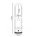 Spector Bladeless Fan 2 In 1 Oscillating Cooler & Heater Fans Remote Control