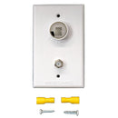 Winegard White TV Wall Plate (TG-0741)