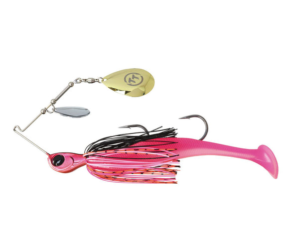 TT Lures 1oz Tornado+ Double Colorado Rigged Spinnerbait Lure - HARLEI KWINN