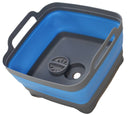 Space Saving Collapsible Blue Sink