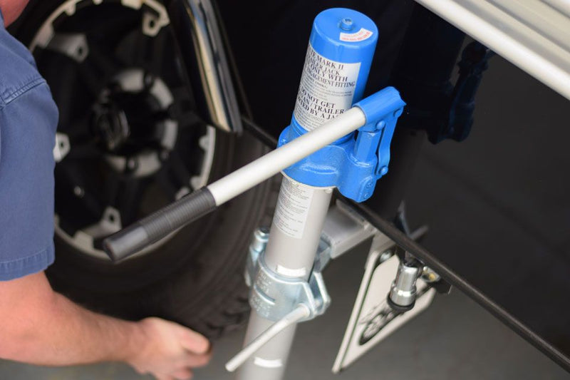 TRAIL-A-MATE MKII HYDRAULIC JACK(BLUE) 1500KG SUITS MAX 3500KG(TMII)