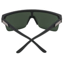 Spy Flynn 5050 Soft Matte Black/HD Plus Grey Green Unisex Sunglasses