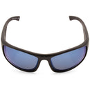 Dirty Dog Muzzle Satin Black/Grey-Blue Mirror Polarised Men's Sunglasses
