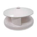 Rotary Vent Plastic White