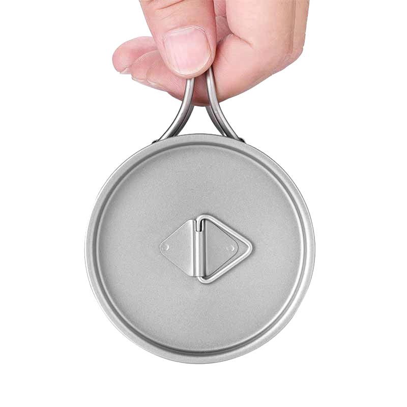 TERRAN Titanium Mug with Lid - Ultralight