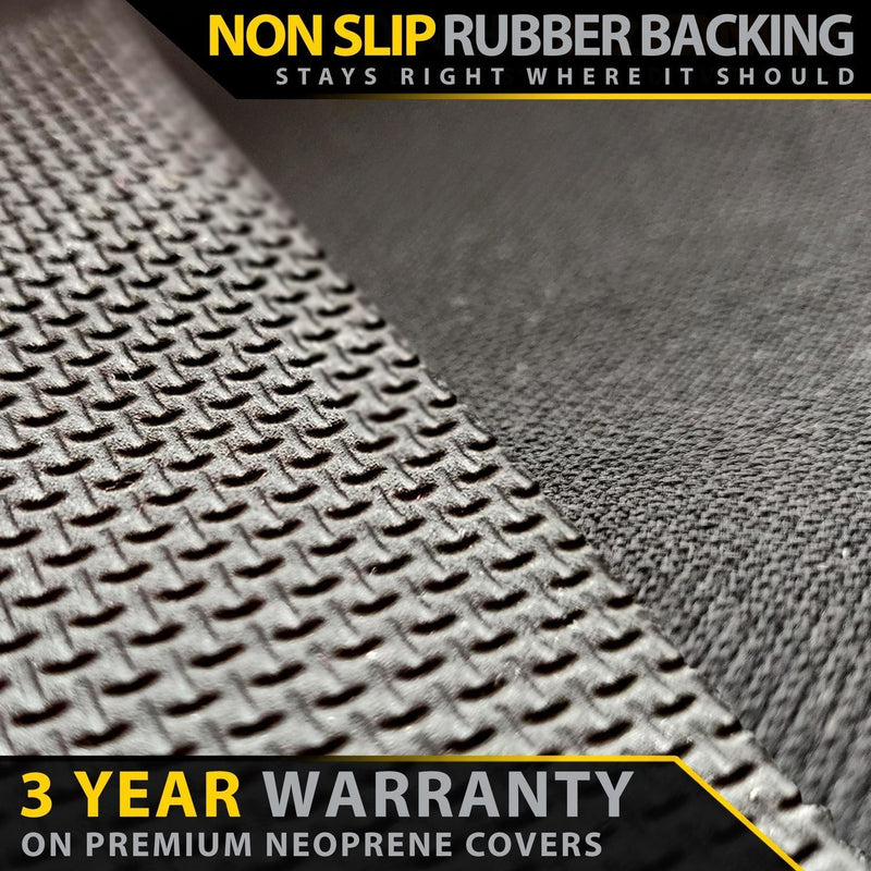 Isuzu D-MAX RG Premium Neoprene Rear Row Seat Covers