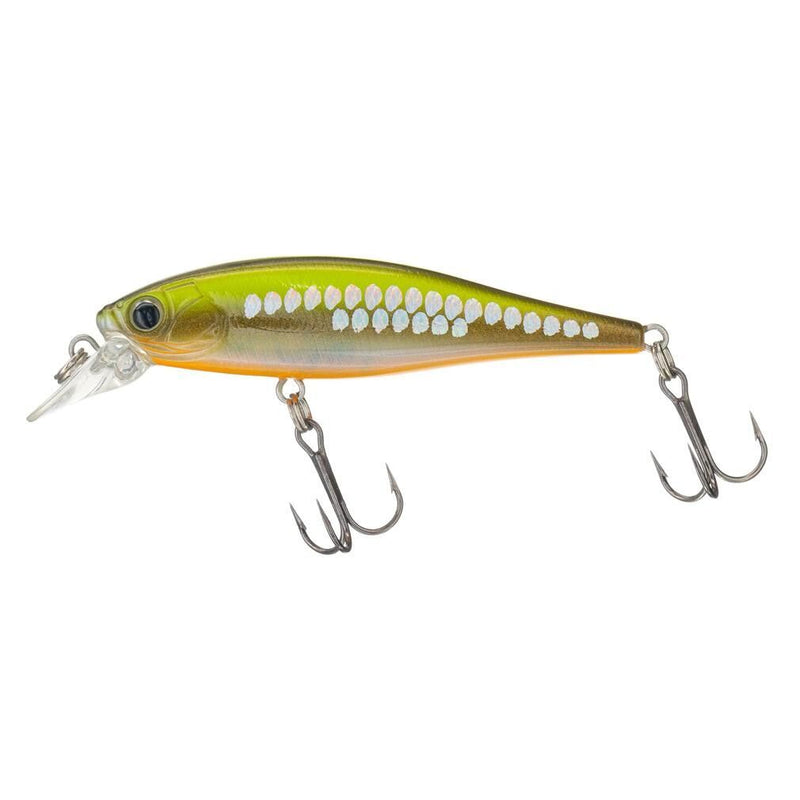 Bite Science H2 Minnow 65mm Suspending Hard Body Lure - Green Scale