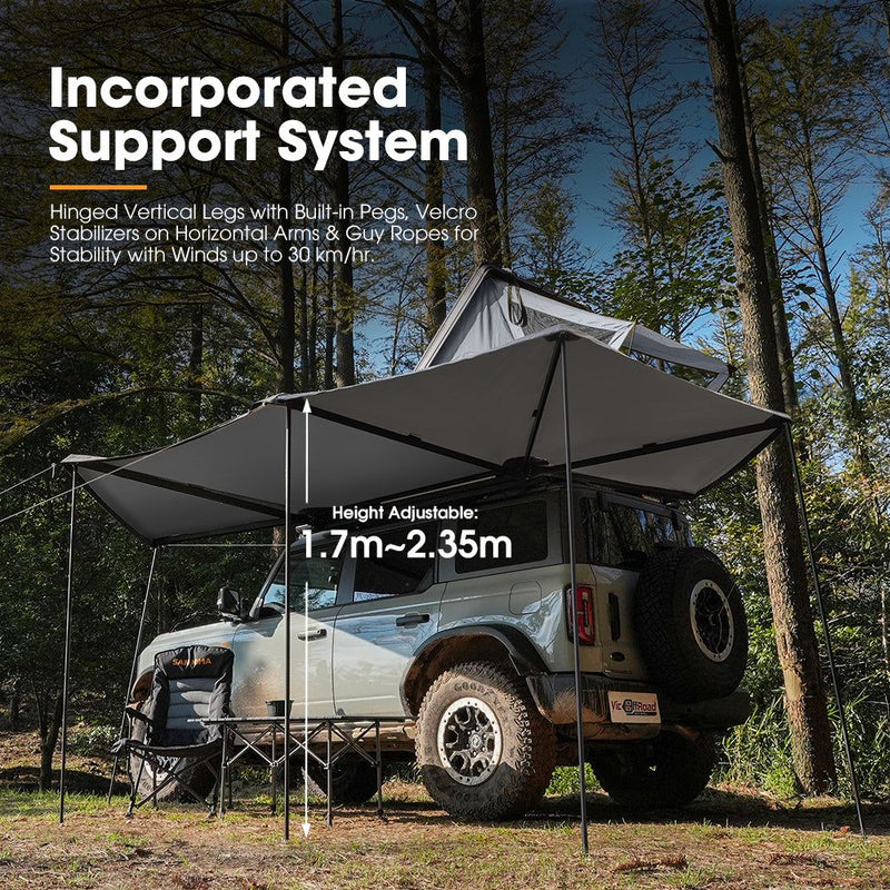 San Hima 270 Degree Free-Standing Awning 600D Double-Ripstop