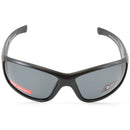 Dirty Dog Ridge Satin Black/Grey Polarised Men's Sports Sunglasses