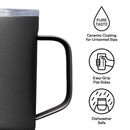 Corkcicle Mug - 500ml Matte Black