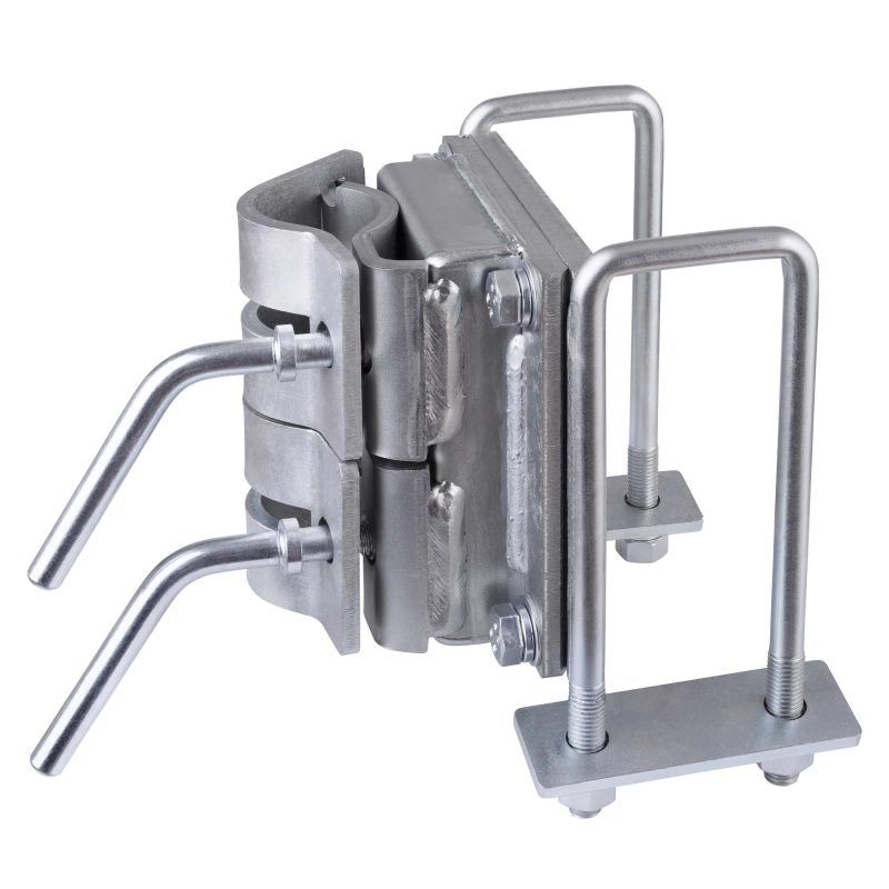 Optitec Compact Double Clamp Bracket – for drawbar 50mm width x 150mm height