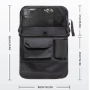 2Pcs Car Seat Back Storage Bag Multi-Pocket Backseat Organizer Black