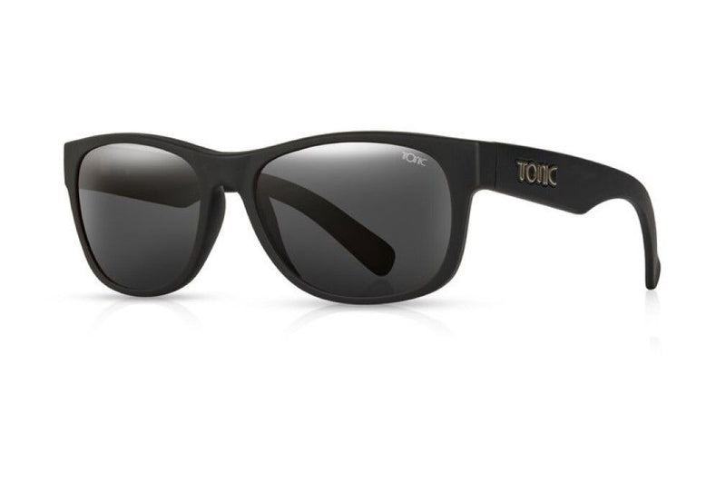 Tonic Wave Polarised Sunglasses with Glass Grey Photochromic Lens & Black Frame