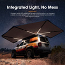 San Hima 270 Degree Awning Free-Standing Camping With L Brackets Passenger Side