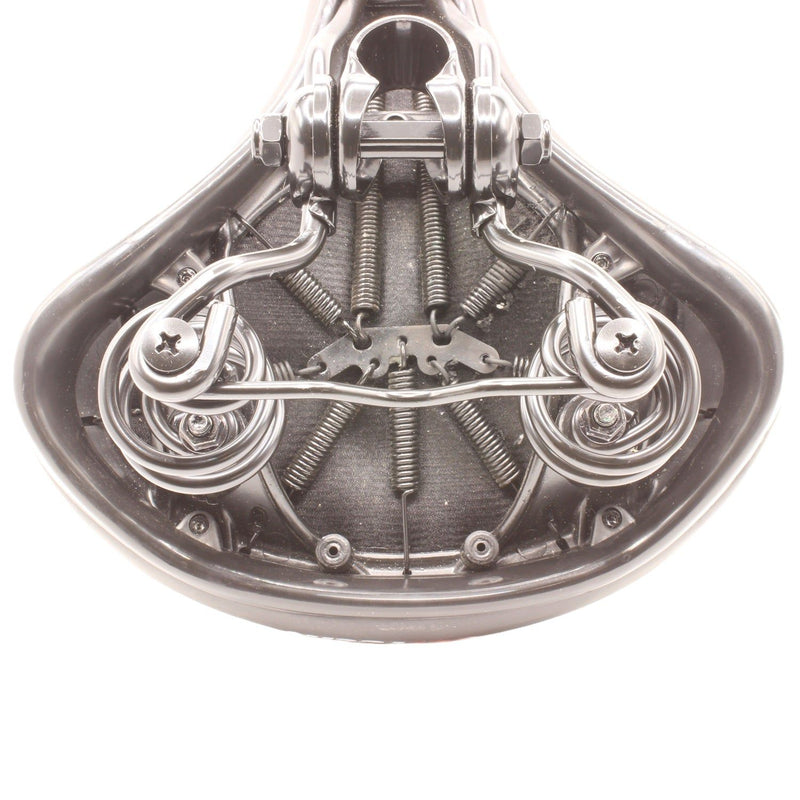 Endzone Black Ladies Webspring Bike Seat/Saddle with Gel Top and Comfort Foam