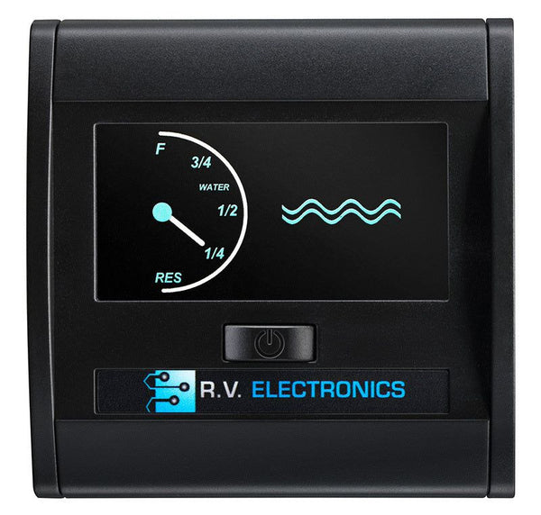 Black Single LCD Water Tank Level Indicator LCD0226