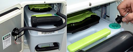 SOG®- Type 3000A | door version | black - suitable for Dometic&nbsp;CT3000/CT4000