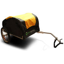 ProSeries Dual Wheel 40kg Capacity Bike Cargo Trailer (Black/Yellow)