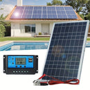 Outdoor Solar Power Generator with Detachable Controller