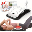 Back Stretcher & Massager - Relieve Sciatica & Fibromyalgia Pain(White)