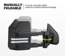 San Hima Extendable Towing Mirrors Gen2 for Isuzu MU-X MY2021-On