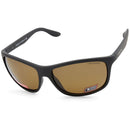Dirty Dog Quench Matte Black/Brown Polarised Men's Sports Sunglasses