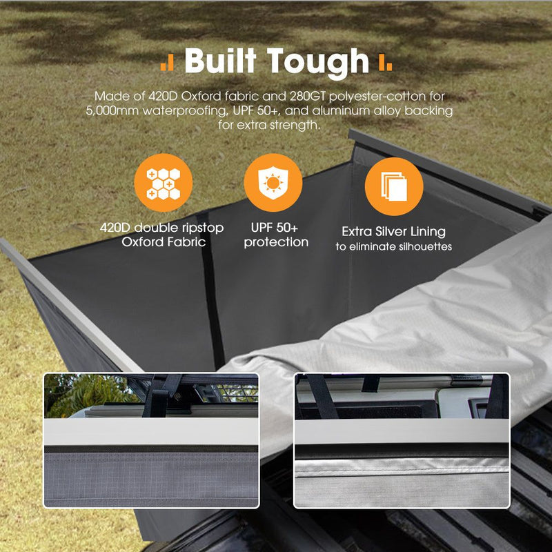 San Hima Shower Awning Fold-Out Instant Ensuite Tent Camping Change Room Toilet