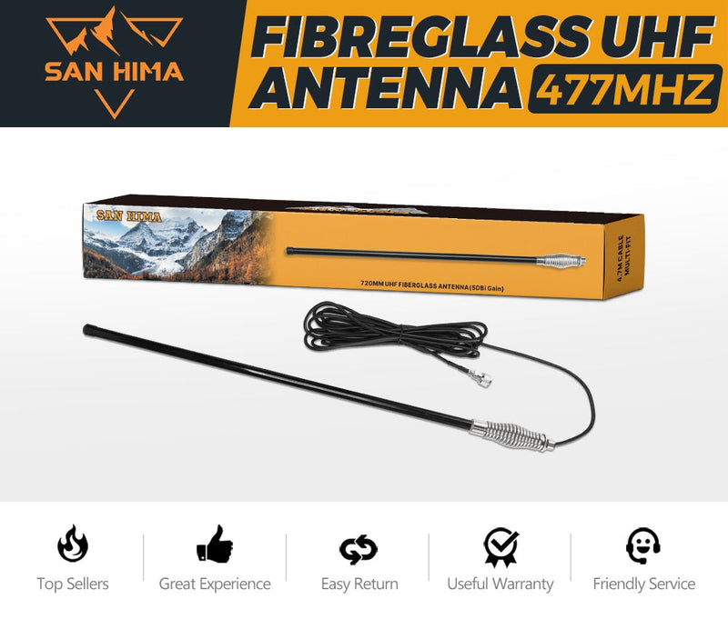 UHF Antenna 5DB Fibreglass CB 720mm