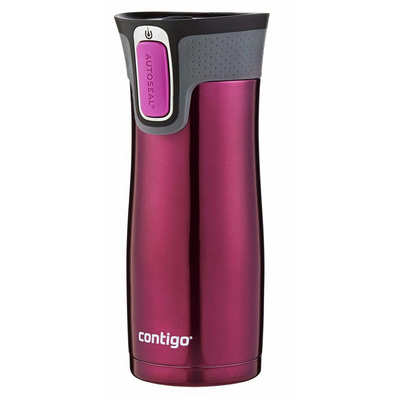 Contigo Autoseal Leak And Spillproof Hot/Cold Travel Mug/Bottle Watermelon 473ml