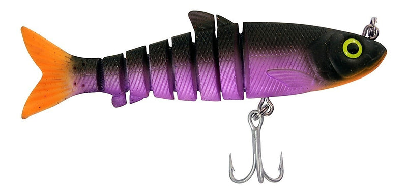 Zerek Live Mullet 3.5" 18g Soft Body Jointed Swimbait Fishing Lure