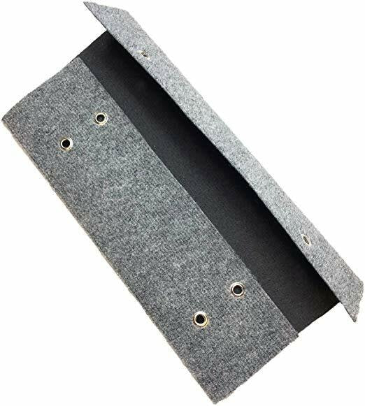 Grey Universal Wrap Around Step Rug for TRA Single & Double Steps
