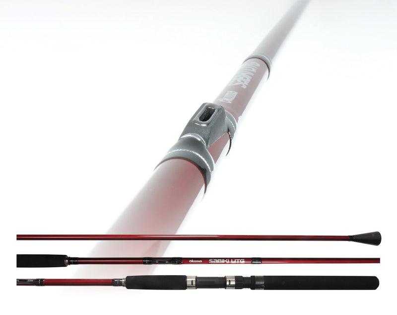 7'3 Okuma Sabiki UTG 10-20lb Fishing Rod - 2 Piece Sabiki Rig Rod