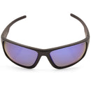 North Beach Freddy Satin Black/Blue Mirror Polarised Men's Sunglasses