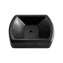 COAST RV 150mm Rubber Jockey Wheel Receiver