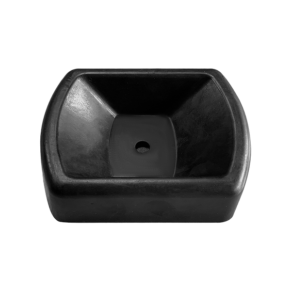 COAST RV 150mm Rubber Jockey Wheel Receiver
