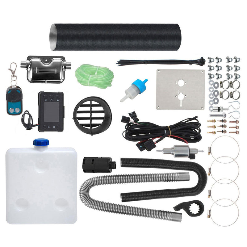 2kW Diesel Air Heater Full Installation Kit (2-Year Warranty)