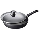 Scanpan Classic 28cm/3L Non-Stick Saute Pan with Lid - Black (Induction & Oven Safe)