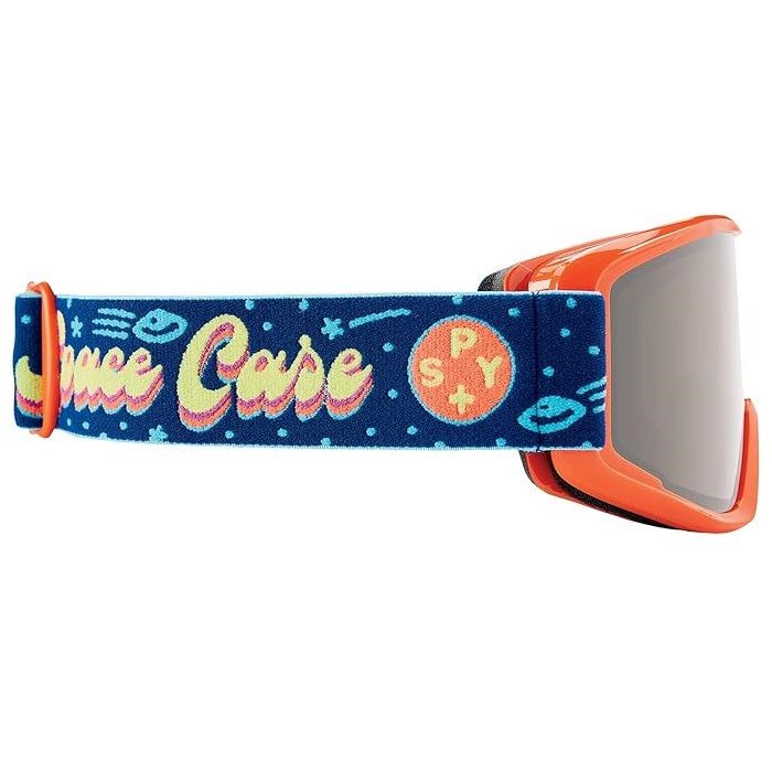 Spy Crusher Elite Jr Space Case Bronze Silver Spectra Mirror Kids Ski Goggles