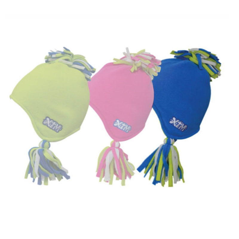 XTM Infant Gigi Snow Ski Winter Beanie for 0-2 year olds Blue