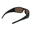 Ugly Fish P1044 Basic Black Frame/Brown Lens Polarised Wrap Sunglasses