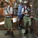 Didgeridoonas Australian Oilskin Boot Guards One Size with Elastic Collar