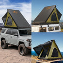 San Hima Kalbarri Lite Rooftop Tent Hardshell Waterproof Camping Olive 4x4 4WD