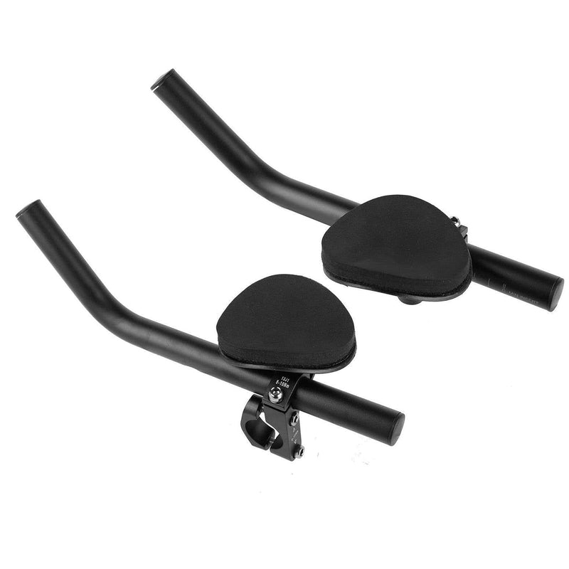 Tranz X Triathlon Tri-Bars 25.4 - 31.8mm Adjustable With Cold Forged Clamp Set