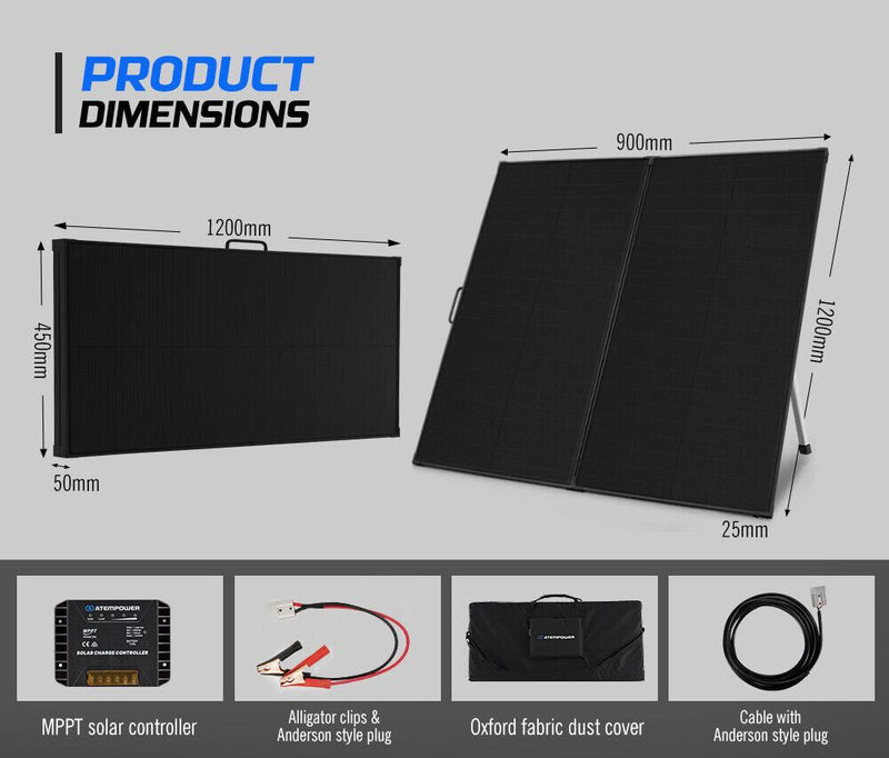 200W Shingled Folding Solar Panel