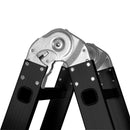 Traderight Multi Purpose Ladder Aluminium Folding Platform Extension Step 5.7m