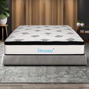 Dreamz Bedding Mattress Spring King Single Premium Bed Top Foam Medium Firm 30cm
